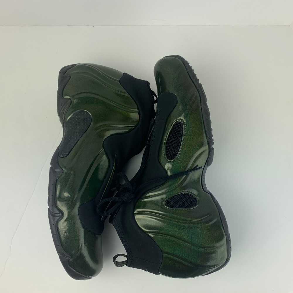 Nike Air Flightposite Mens Legion Green B-ball NEW - Picture 5 of 8